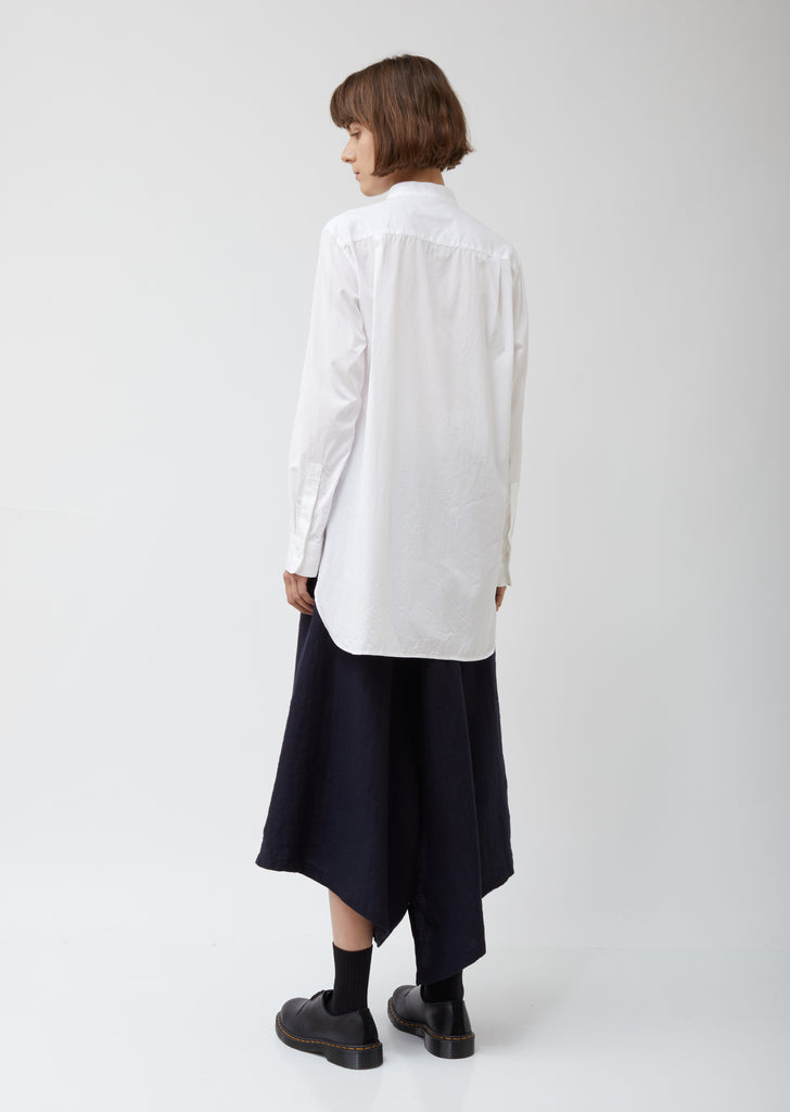 O-china Button Mao C Blouse