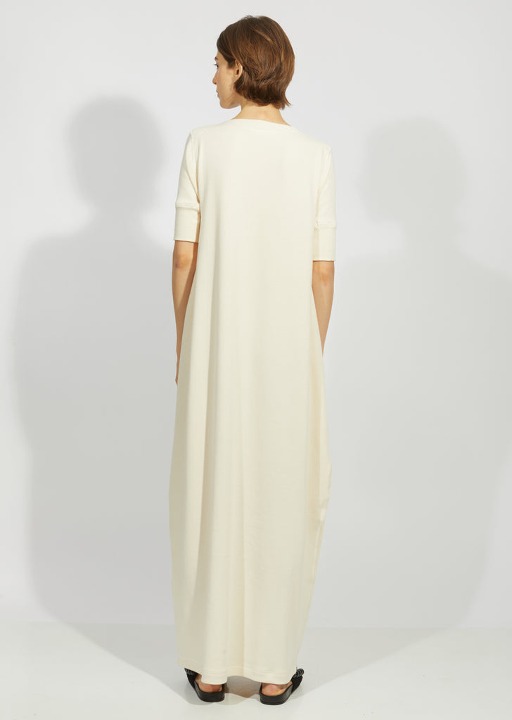 Short Sleeve Long Dress