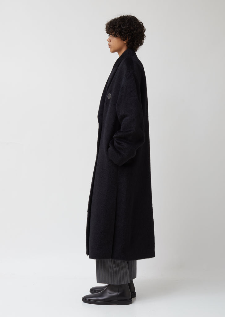 Octania Hairy Wool Coat