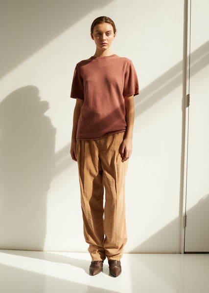 Cashmere Terra T Shirt Sweater – La Garçonne