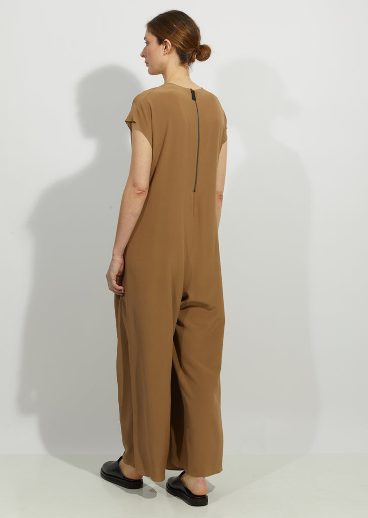 Silk Knot Jumpsuit