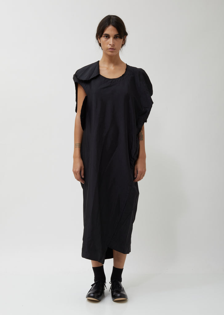 Polyester Satin Garment Treated Dress