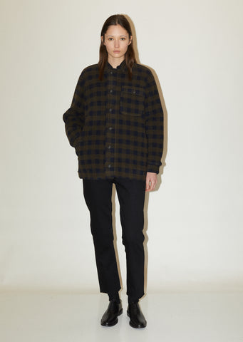 Courmayeu Wool Check Jacket