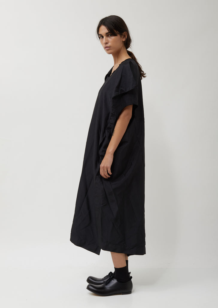 Polyester Satin Garment Treated Dress