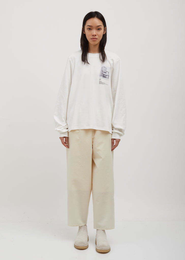 Normal Chair Print Long Sleeve Tee