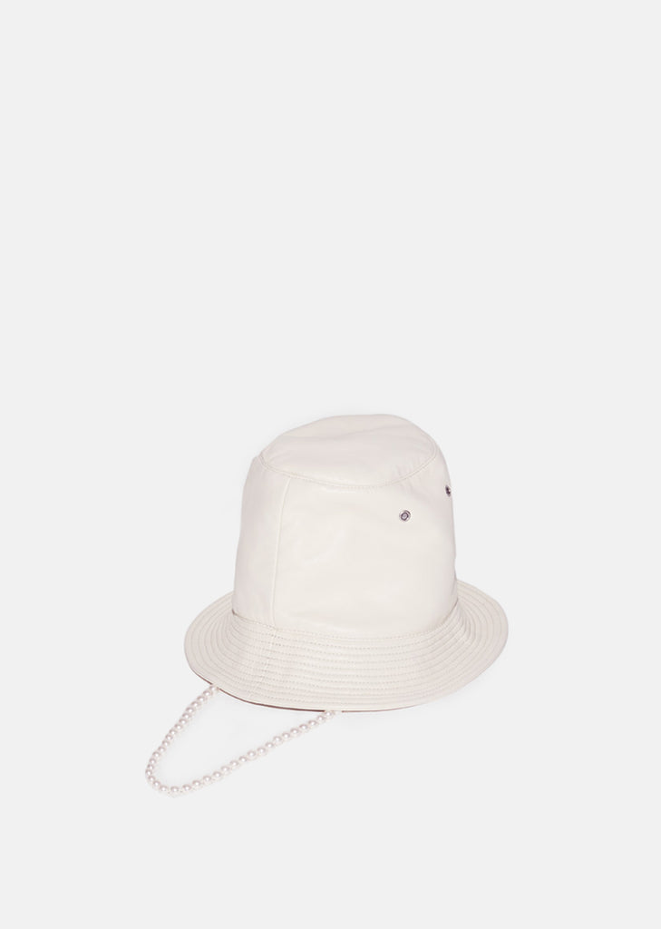 Tall Leather Hat