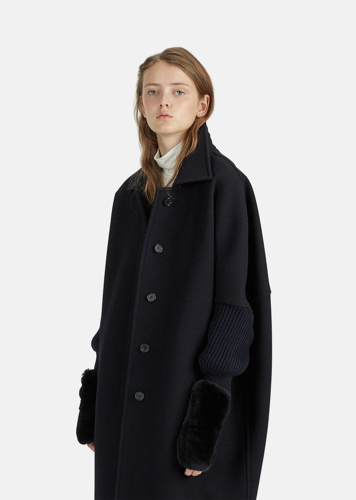 Fur Fingerless Gloves