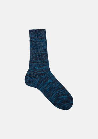 Indigo Cotton Mix Color Socks