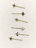 Bee Hair Pin — Crystal Navy
