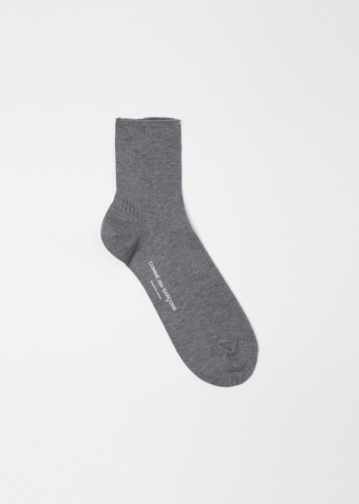 Rib Short Socks