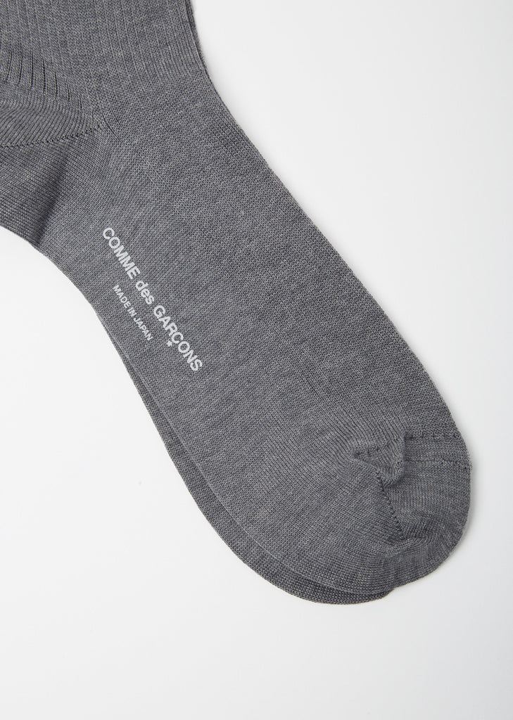 Rib Short Socks