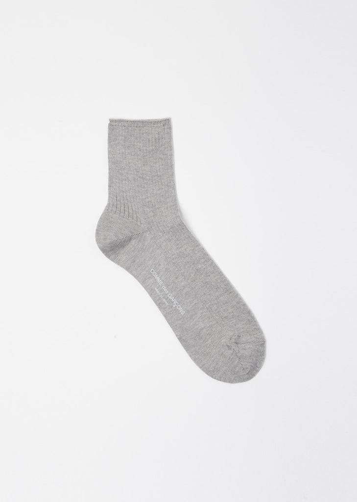 Rib Short Socks