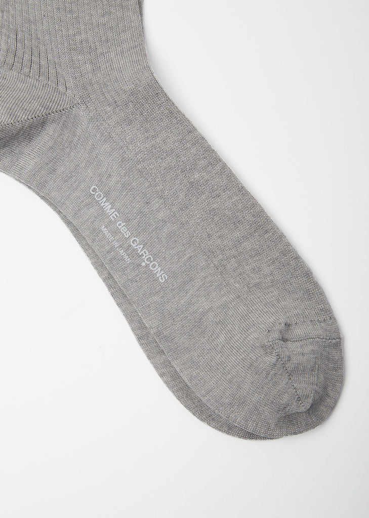 Rib Short Socks