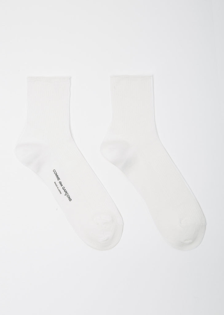 Rib Short Socks