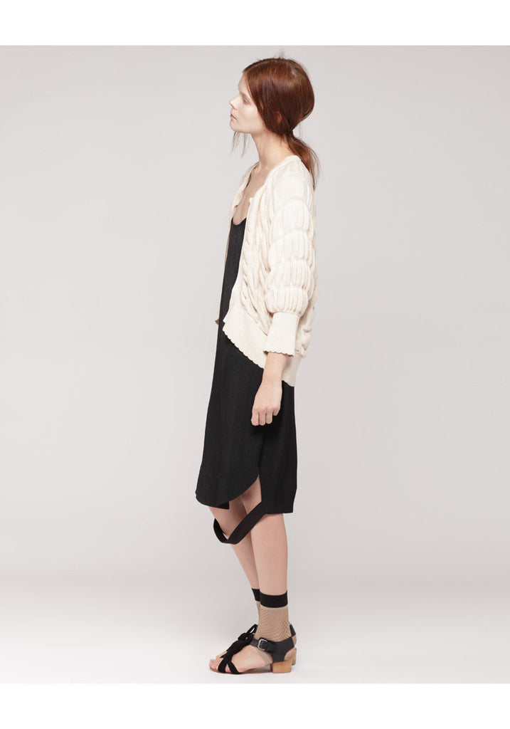 Karlen Seersucker Cardigan