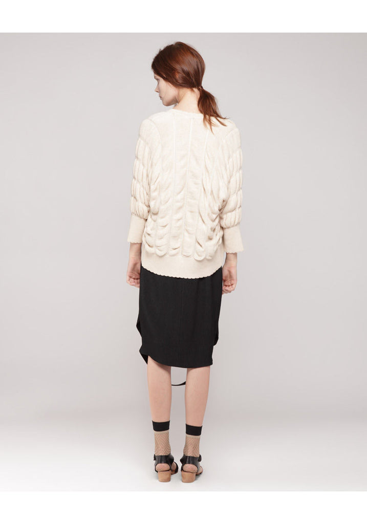 Karlen Seersucker Cardigan