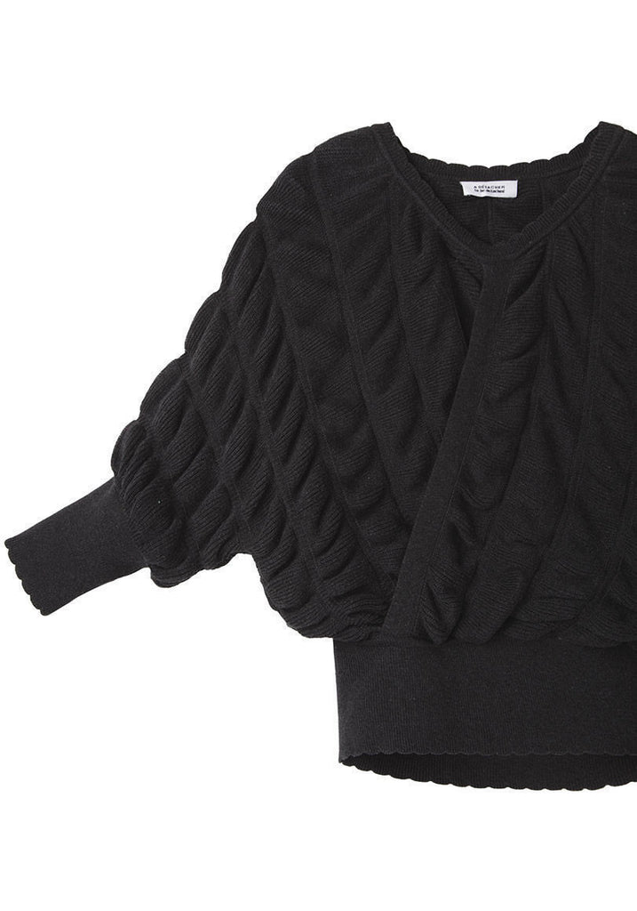 Klavdiya Seersucker Pullover