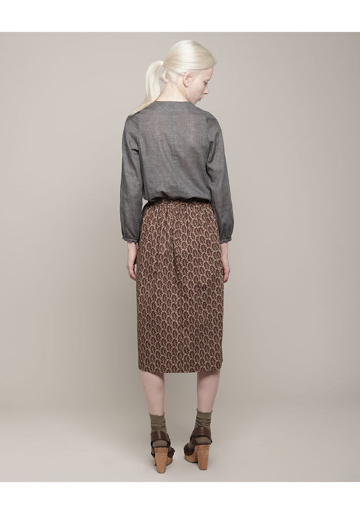Skylar Oak Print Skirt