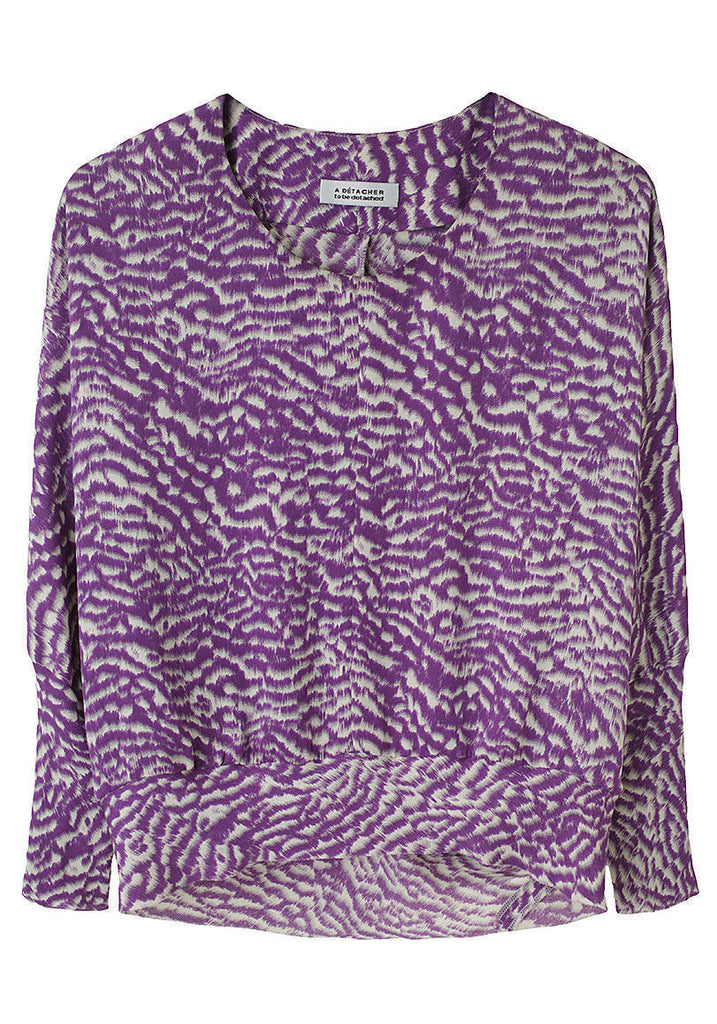 Thyme Animal Print Blouse