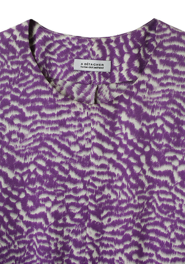 Thyme Animal Print Blouse