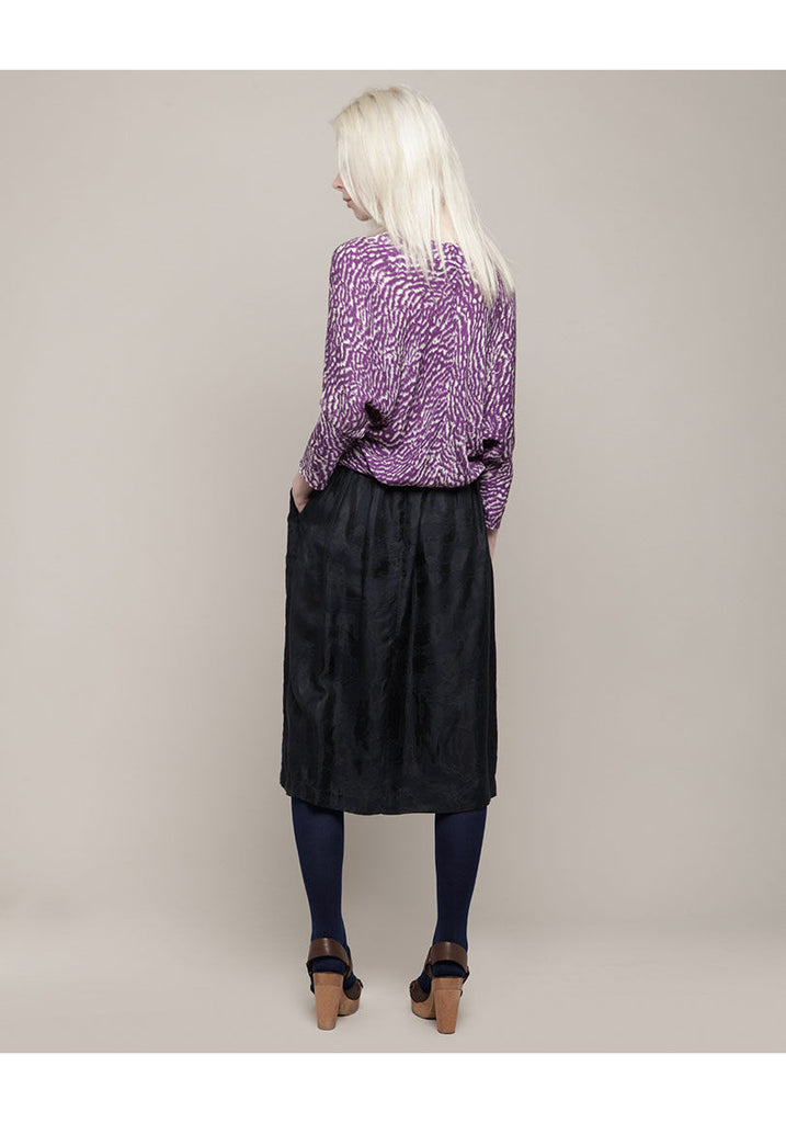 Thyme Animal Print Blouse