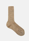 Ramie Short Socks in Cashmere