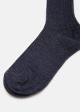 Ramie Short Socks in Nuit