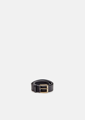 Embossed Leather Belt