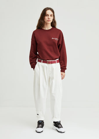 Embossed Leather Belt