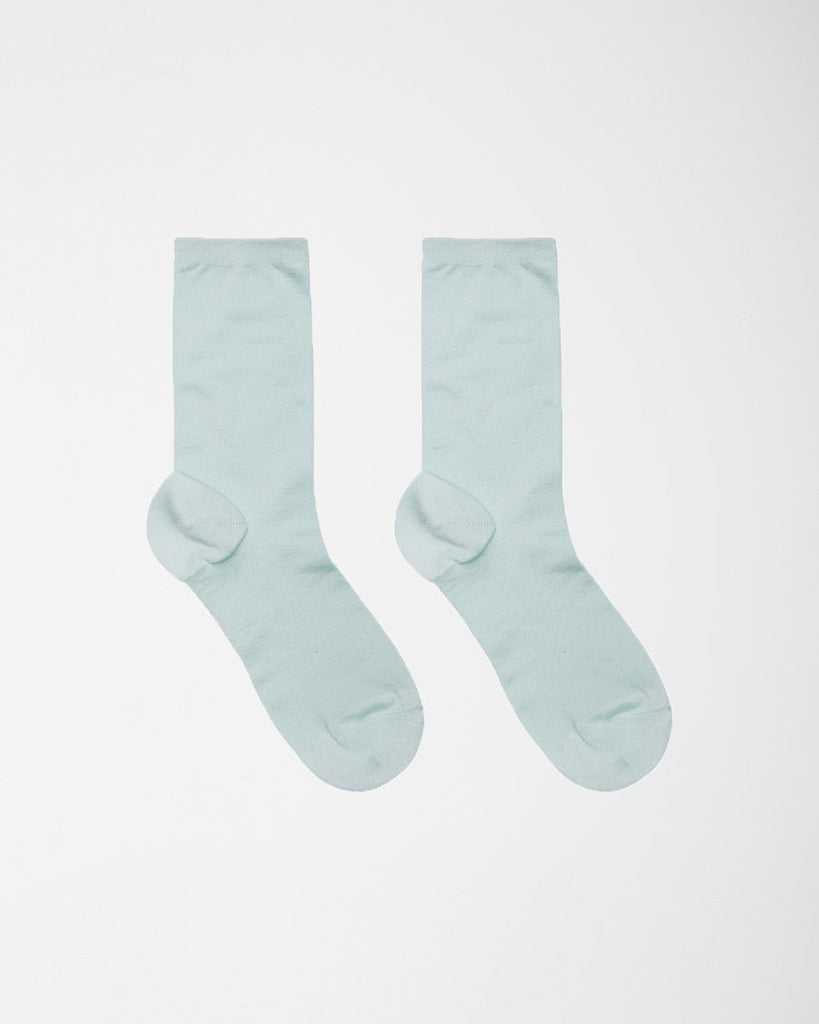 Silk Crew Socks