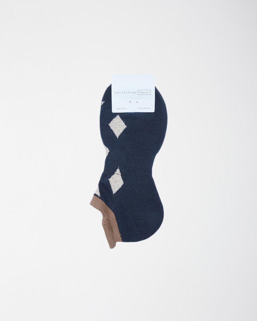 Diamond Knit No Show Socks