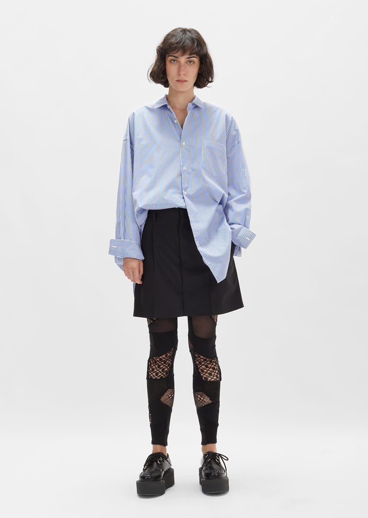 Nylon Jersey and Mesh Tights