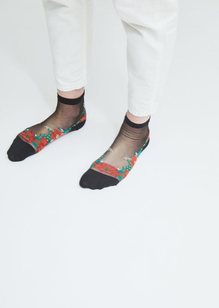 Estonia Flower Socks