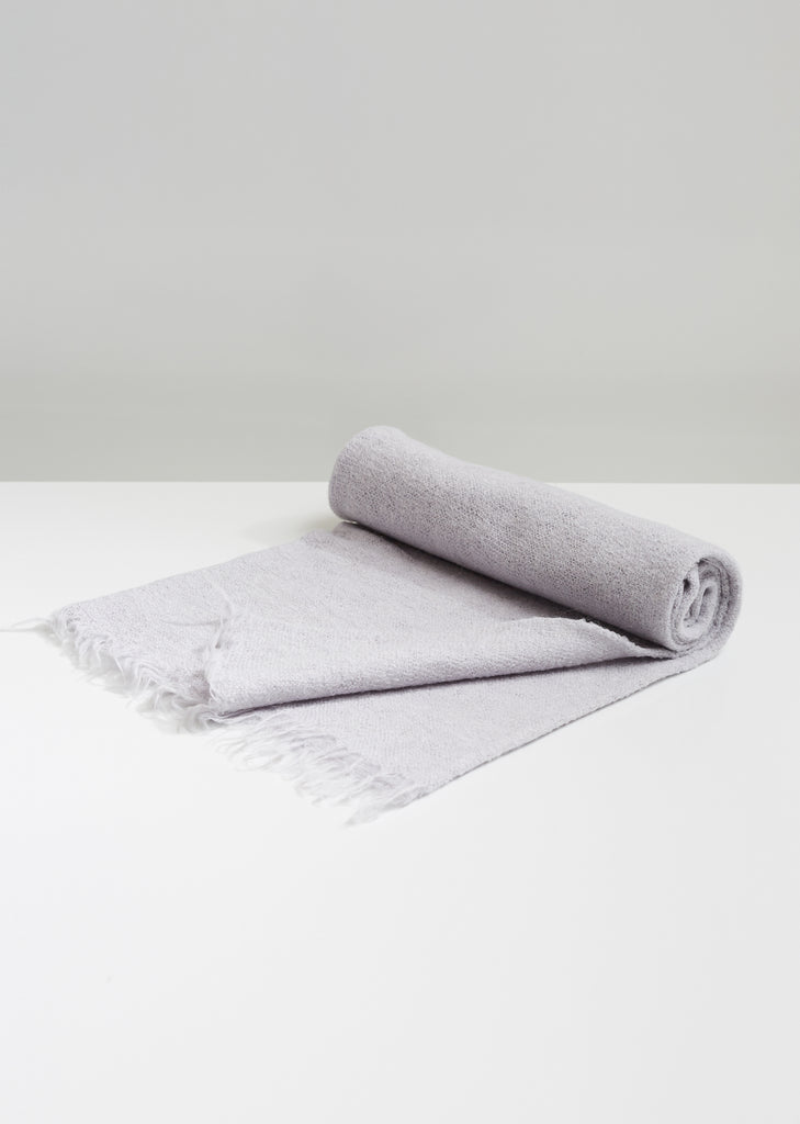 Fringe Baby Alpaca Scarf