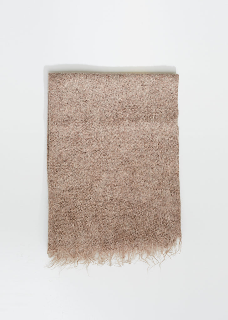 Fringe Baby Alpaca Scarf