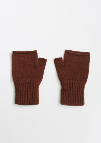Rolled Edge Fingerless Glove