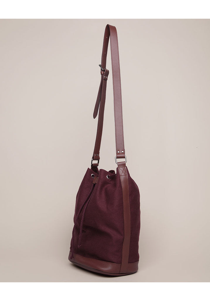 Canvas Bucket Bag