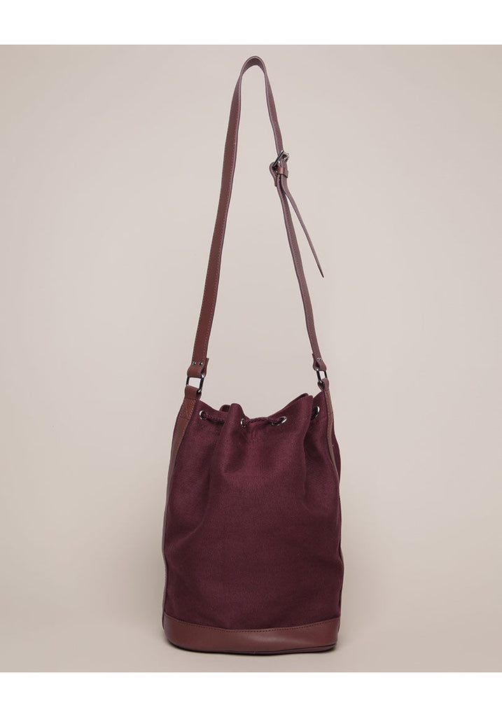 Canvas Bucket Bag
