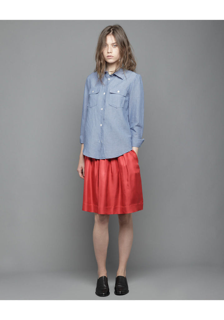 Chambray Overshirt