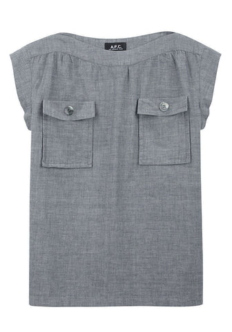 Chambray Top