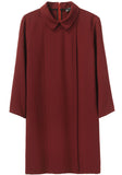 Claudine Collar Dress