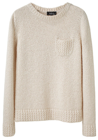 Crewneck Pocket Sweater