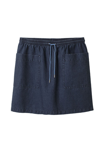 Drawstring Pocket Skirt