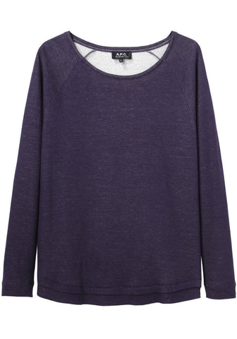 Feminine Raglan Sweat Top