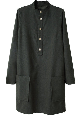 Flannel French Dress