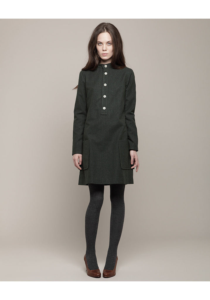 Flannel French Dress