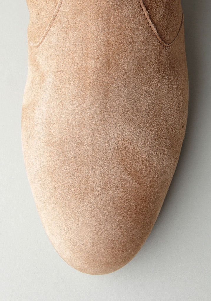 Flat Suede Boot