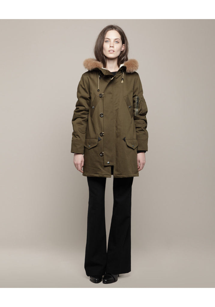 Fur Trimmed Parka