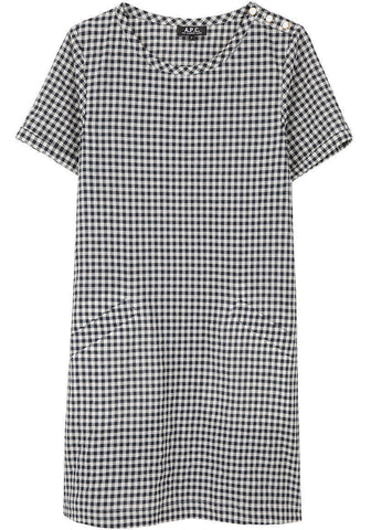 Gingham Cotton Dress