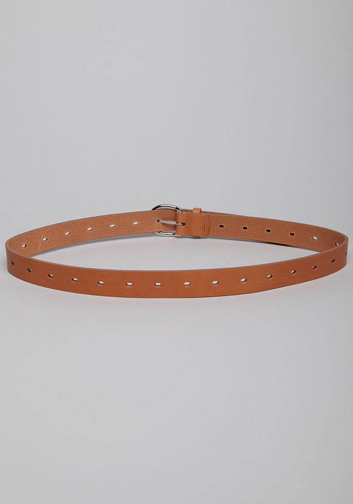 Perforated Leather Belt